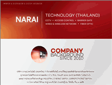 Tablet Screenshot of naraitech.co.th